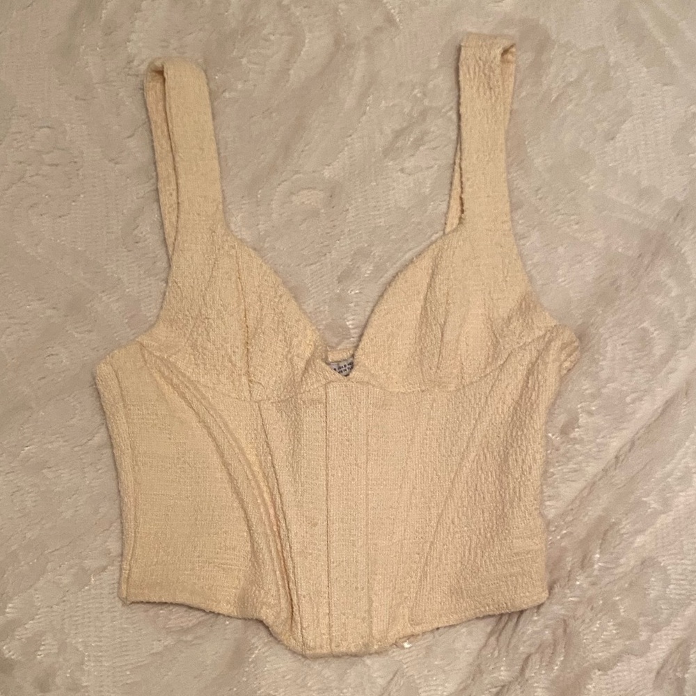 Zara corset tank top. Like new